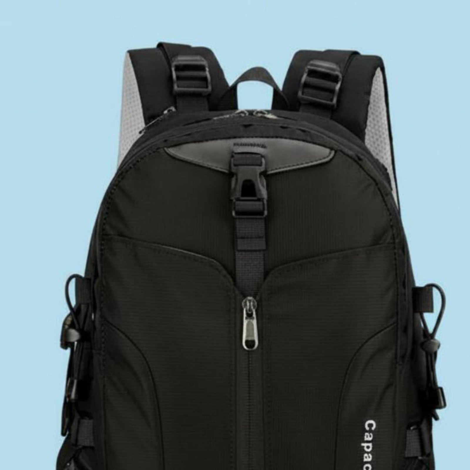 Ronyme Zaino da Escursionismo Zaino Trekking Zaino Montagna Zaino Outdoor con Capacità Grande 40l con Scomparti Punti di Fissaggio per Bastoncini Adatto a, Nero
