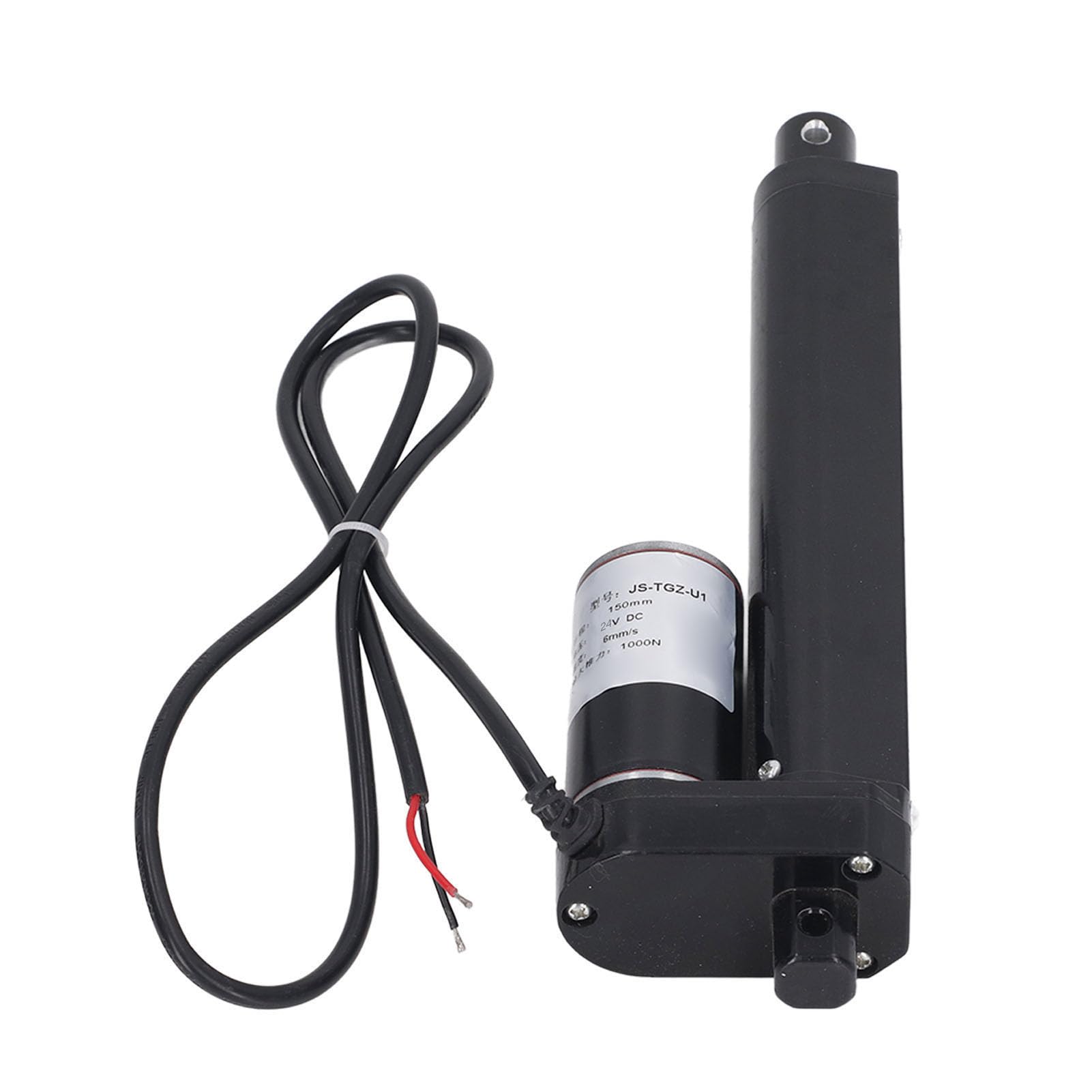 Attuatore lineare xtevu, trasmissione elettrica da 150 mm 1000N, attuatore a bordo push 24 V cc, motore lineare per meccanismo di divano letto, di sollevamento reclinabile (Solo attuatore)