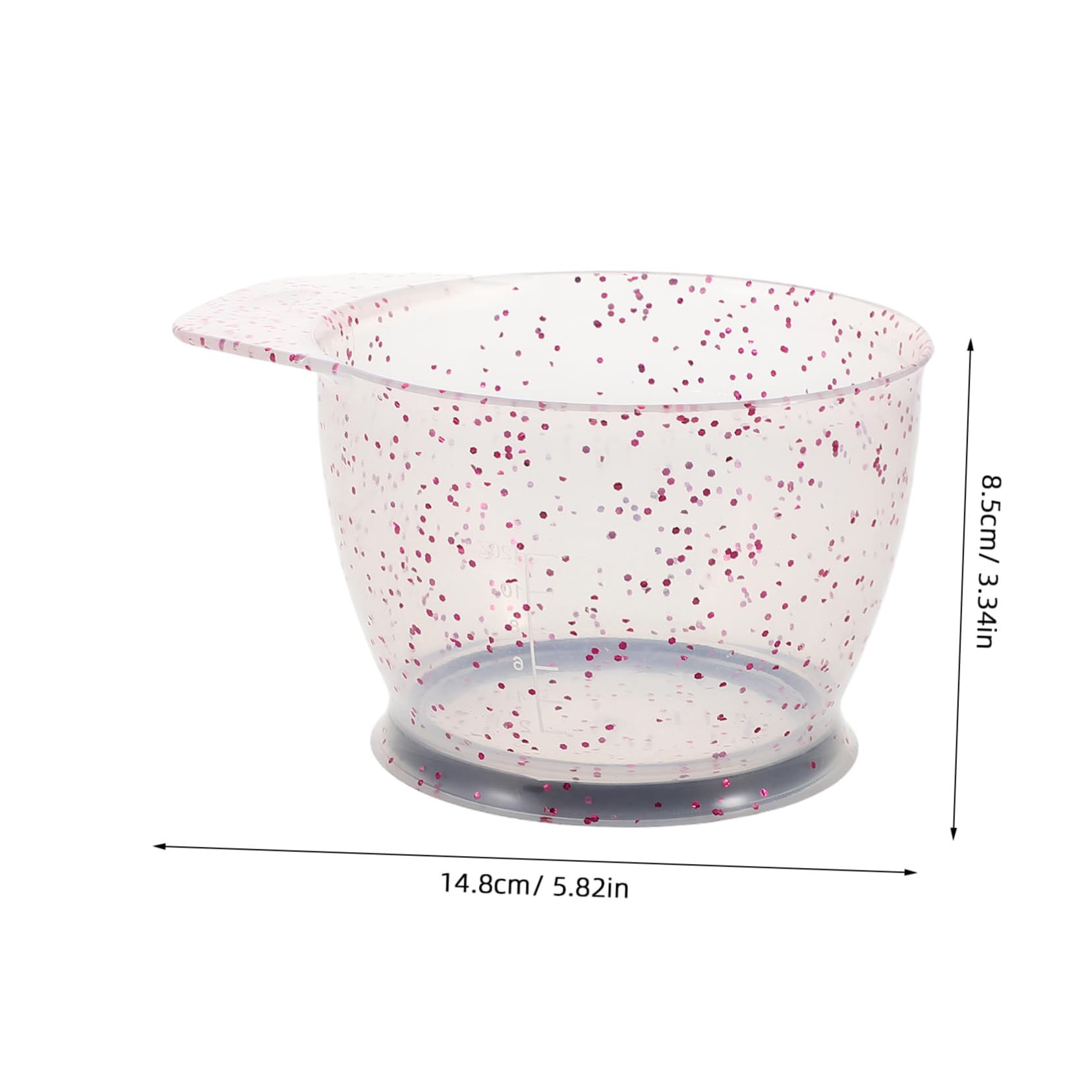 Ipetboom Diy Hair Dye Tools Professional Hair Coloring Mixing Bowl Large Size for Stylist