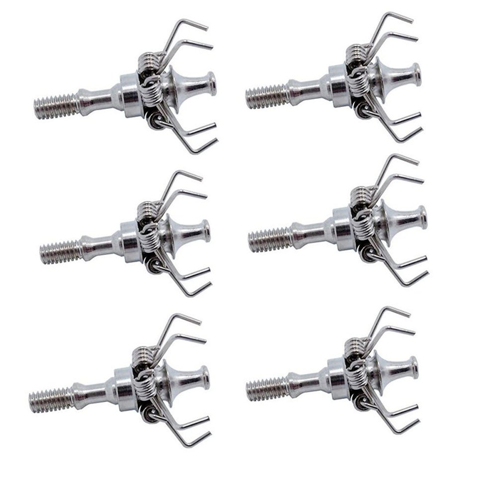 Pointes De Flèche Judo 8 Pattes 25 Grains - Lot De 24 - Pour Chasse Petit Gibier Et Entraînement Tir à L'arc