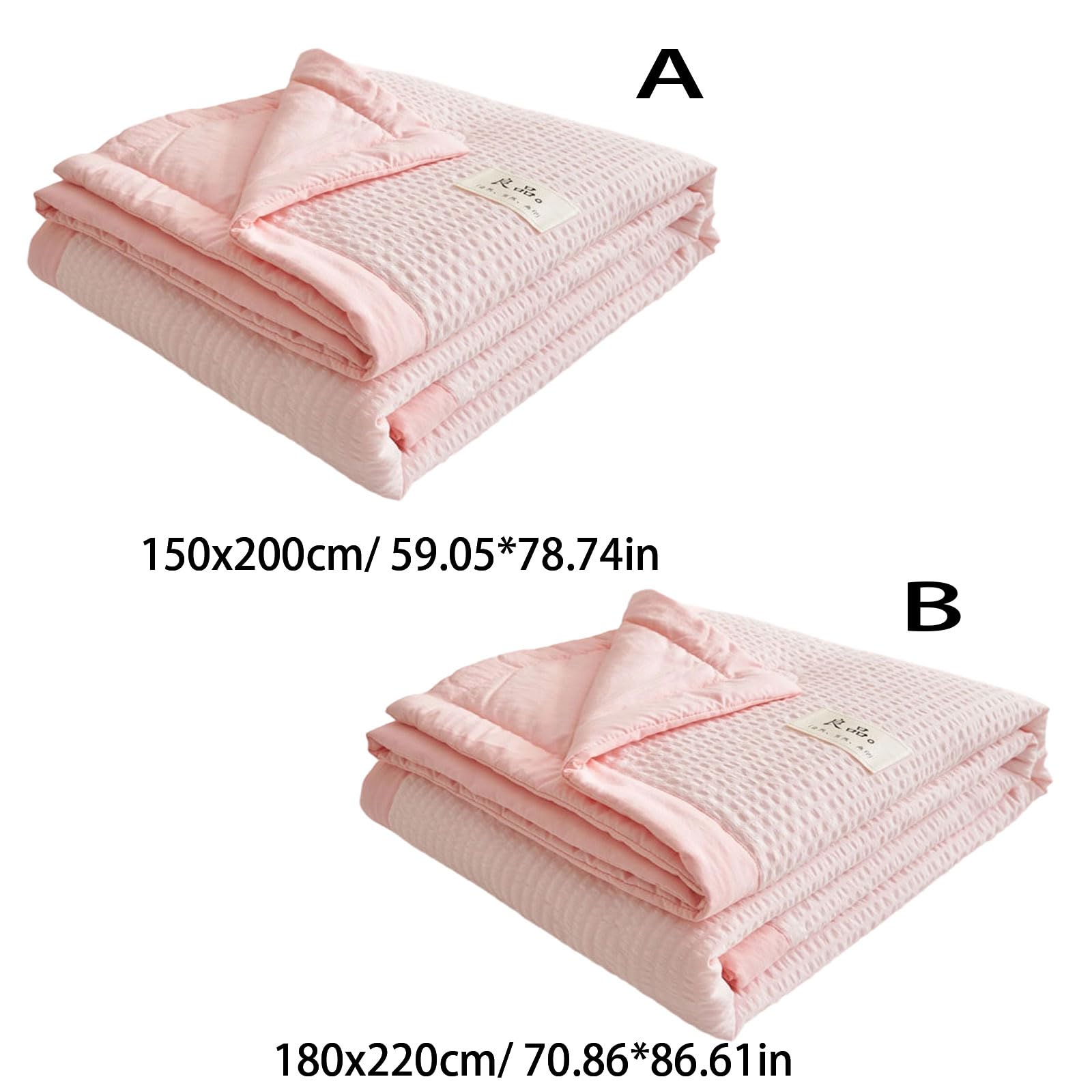 Coperta di raffreddamento leggera della garza della bolla morbida traspirante per la trapunta di raffreddamento della camera da letto AC