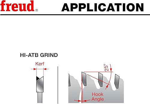 Miniatura 5 de Freud LU3A03 Tamaño de panel de 11.811 in x 96T para sierras de mesa corredizas