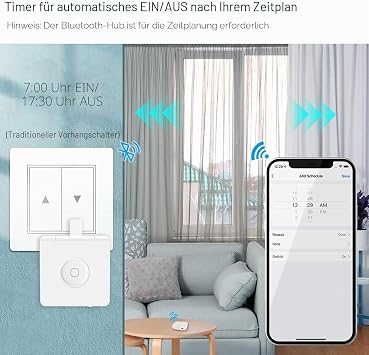 Smart Switch Toggle Smart Switch Button Pusher with Touch Control Bluetooth Finger Robot Mechanical Arms App & Timer Control & Voice Control Works with Tuya Alexa Google Home