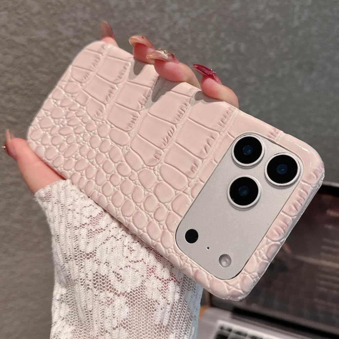 Coque iPhone 14 Plus cuir brillant étui rétro blanc antichoc - 8