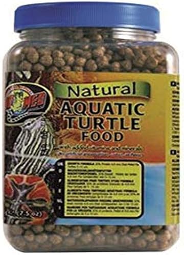 Zoo Med Natural Aquatic tortuga Alimentos Negros  Grises