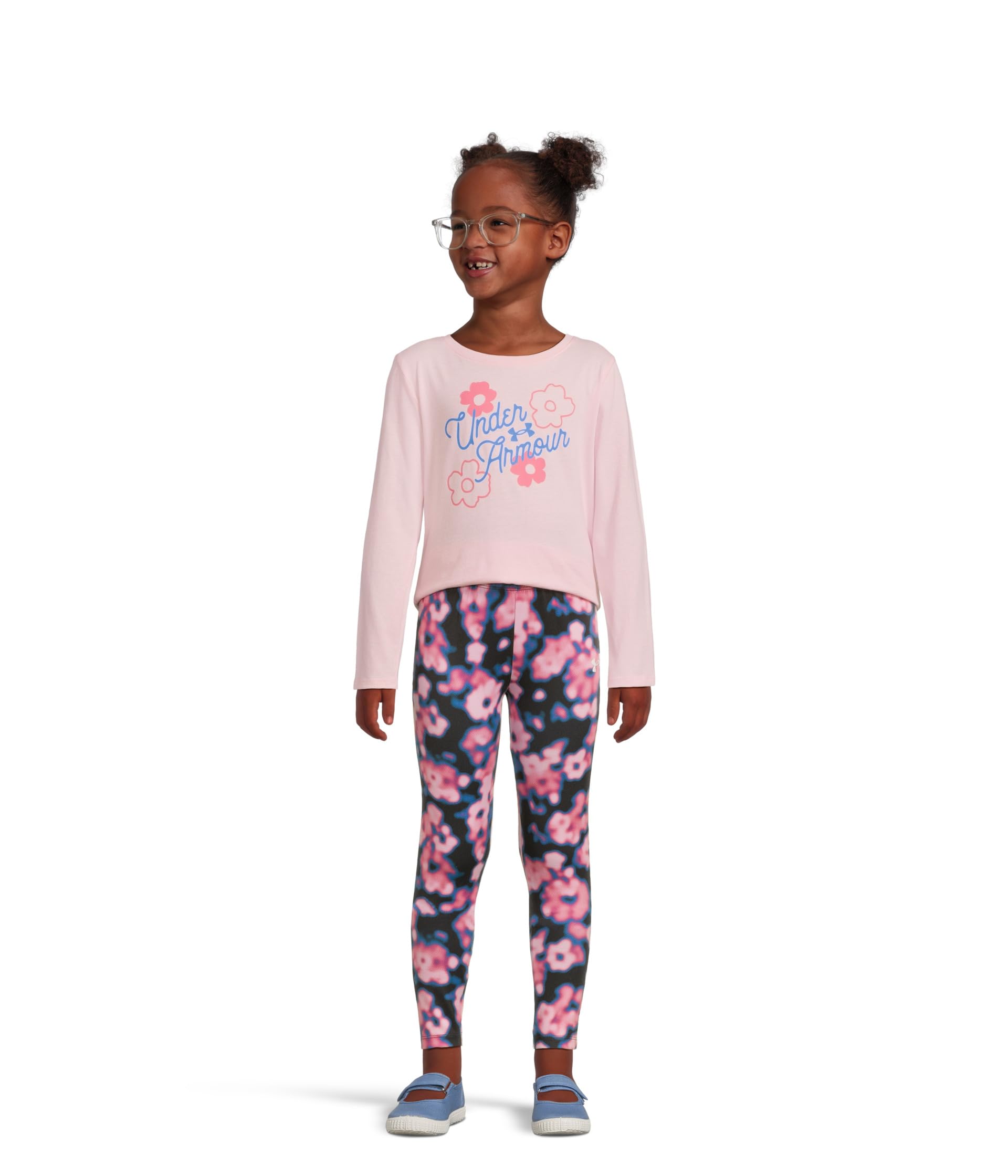 Under Armour Kids Printed LS Leggings Set (Little Kid)