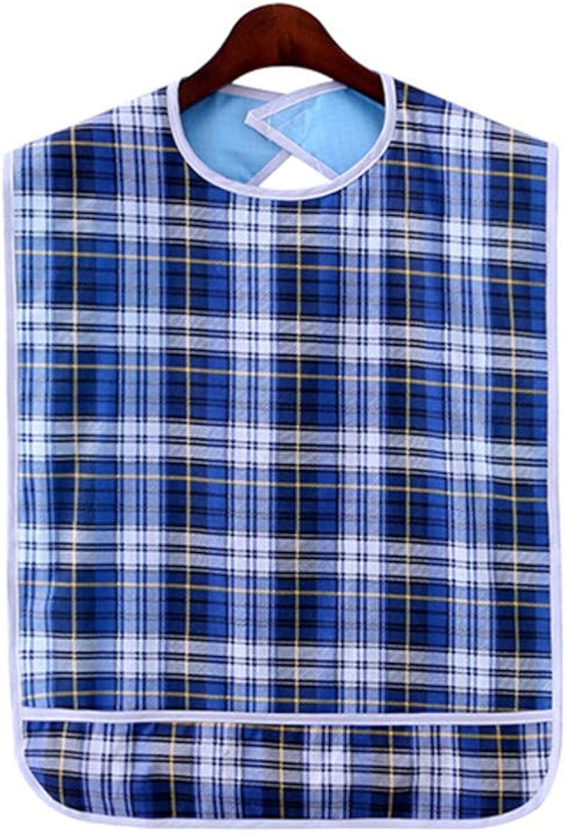 Up To 50% OFF Adult Bib (3 Pack) Washable Reusable Waterproof Clothing Protector with Crumb Catcher for Men and Women 30 🔥 Cashback up to 70% Adult Bib (3 Pack) Washable Reusable Waterproof Clothing Protector with Crumb Catcher for Men and Women 30