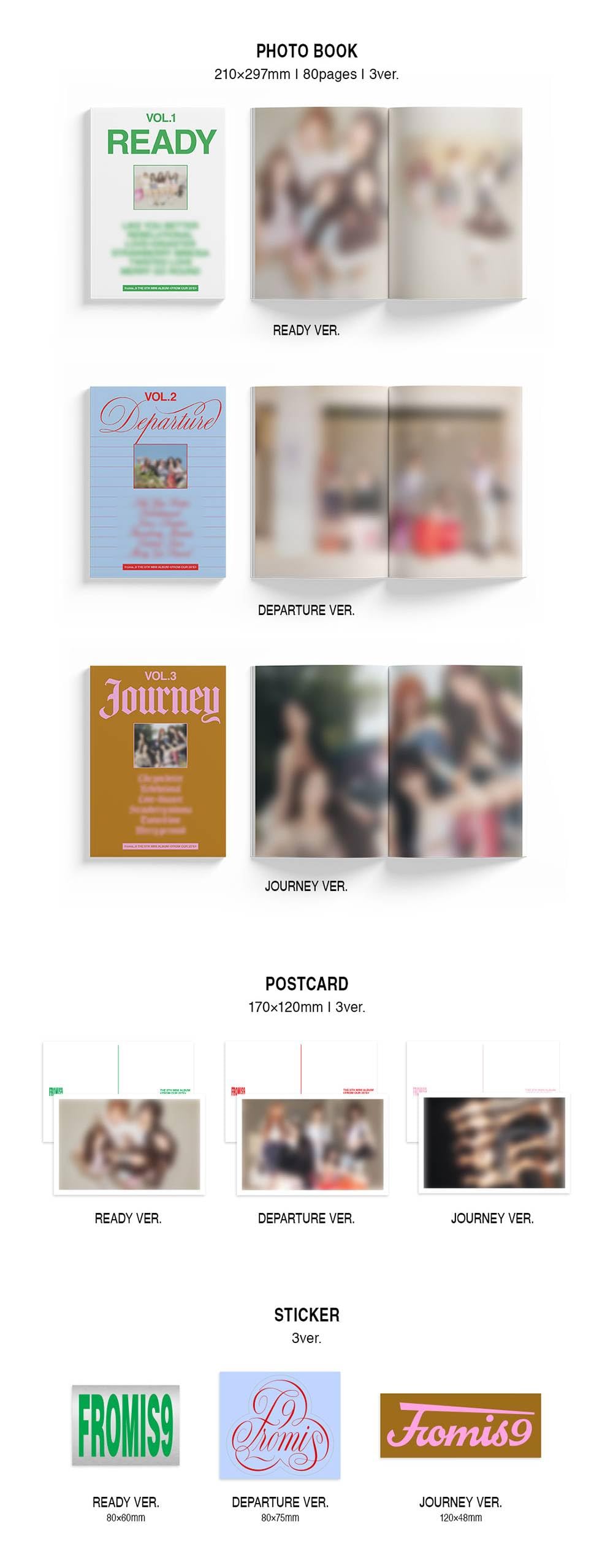 fromis_9 PROMISE フォトブック vol.2 240530 [NOTICE] fromis_9 2024 PHOTOBOOK <FROM SUMMER> Photo