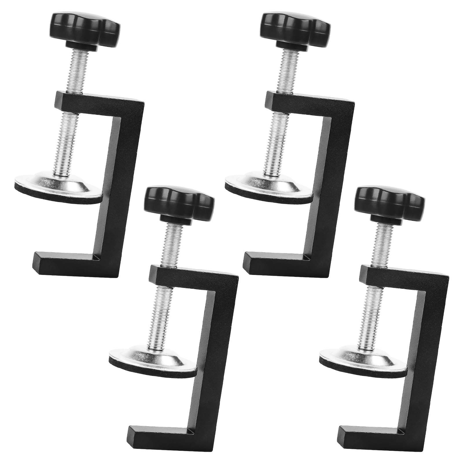 Lot De 4 Serre-Joints En C En Acier Inoxydable – Pince Réglable De 10 à 60 Mm, Pour Bricolage, Soudure, Menuiserie