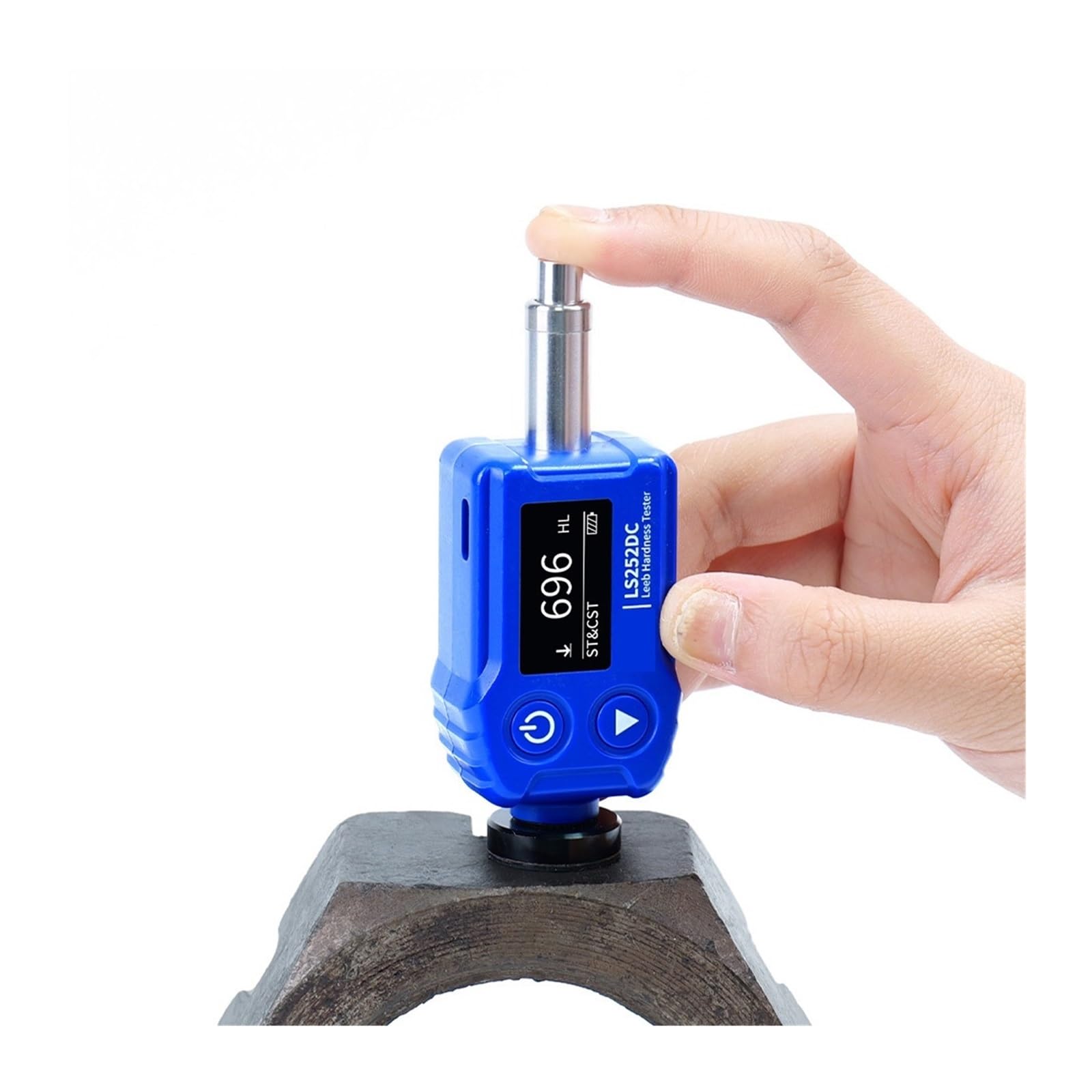 LNHHG Portable Metal Hardness Tester LS252DC Intergrated Pocket Digital Leeb Hardness Tester