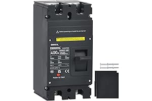 DIHOOL 400 Amp 1500V DC Heavy Duty Battery Disconnect Switch with Built-in...