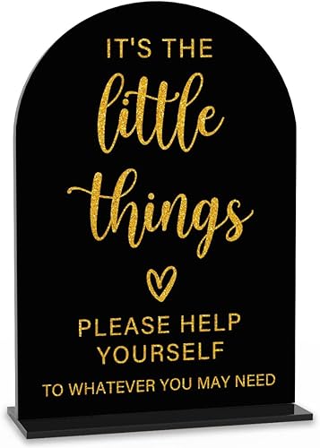 Miniatura 17 de Letrero acrílico de boda, decoración de despedida de soltera, letrero de barra abierta para ceremonia, letreros de mesa de fuente moderna, letreros