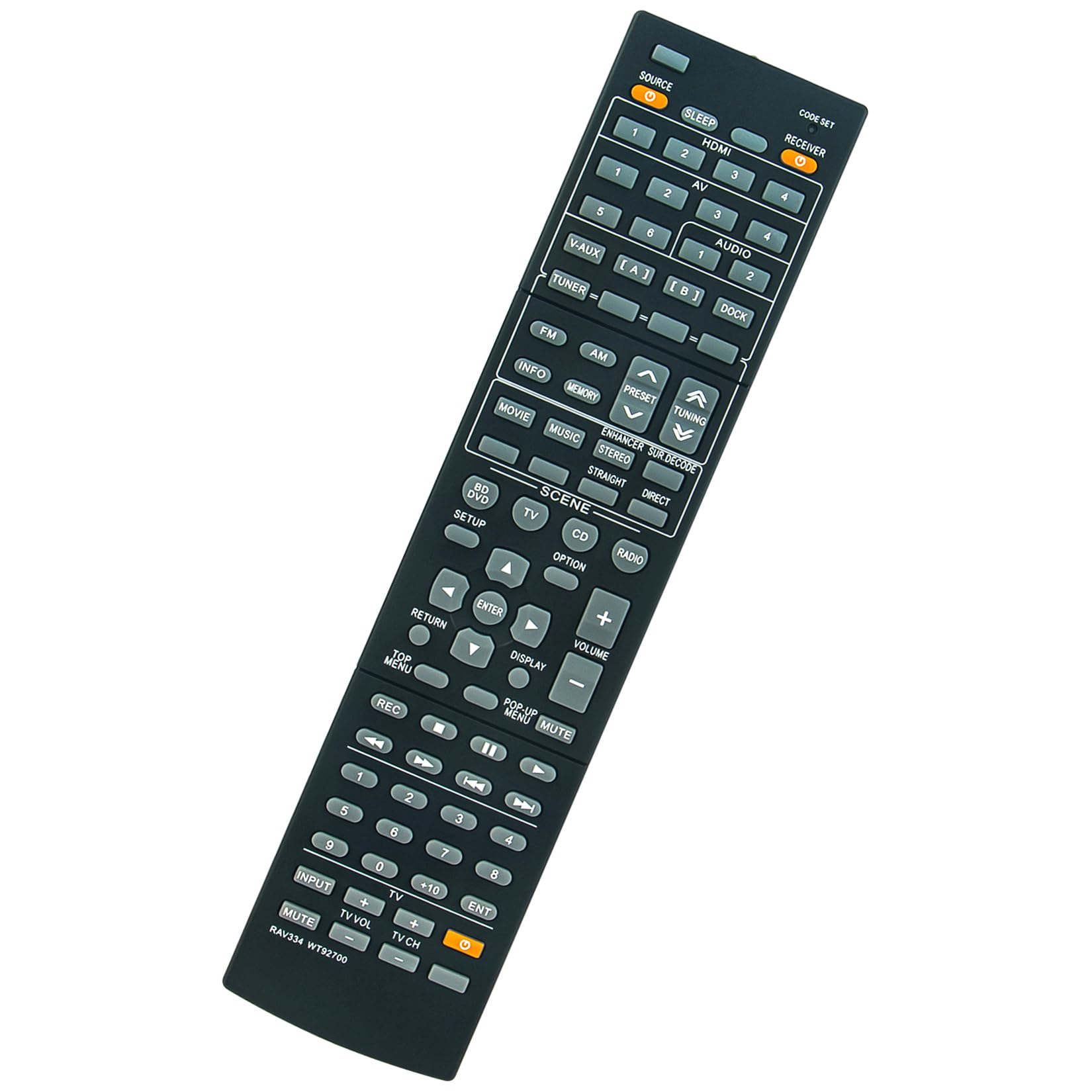 Amazon.com: RAV334 WT92700 Replacement Remote Control Applicable
