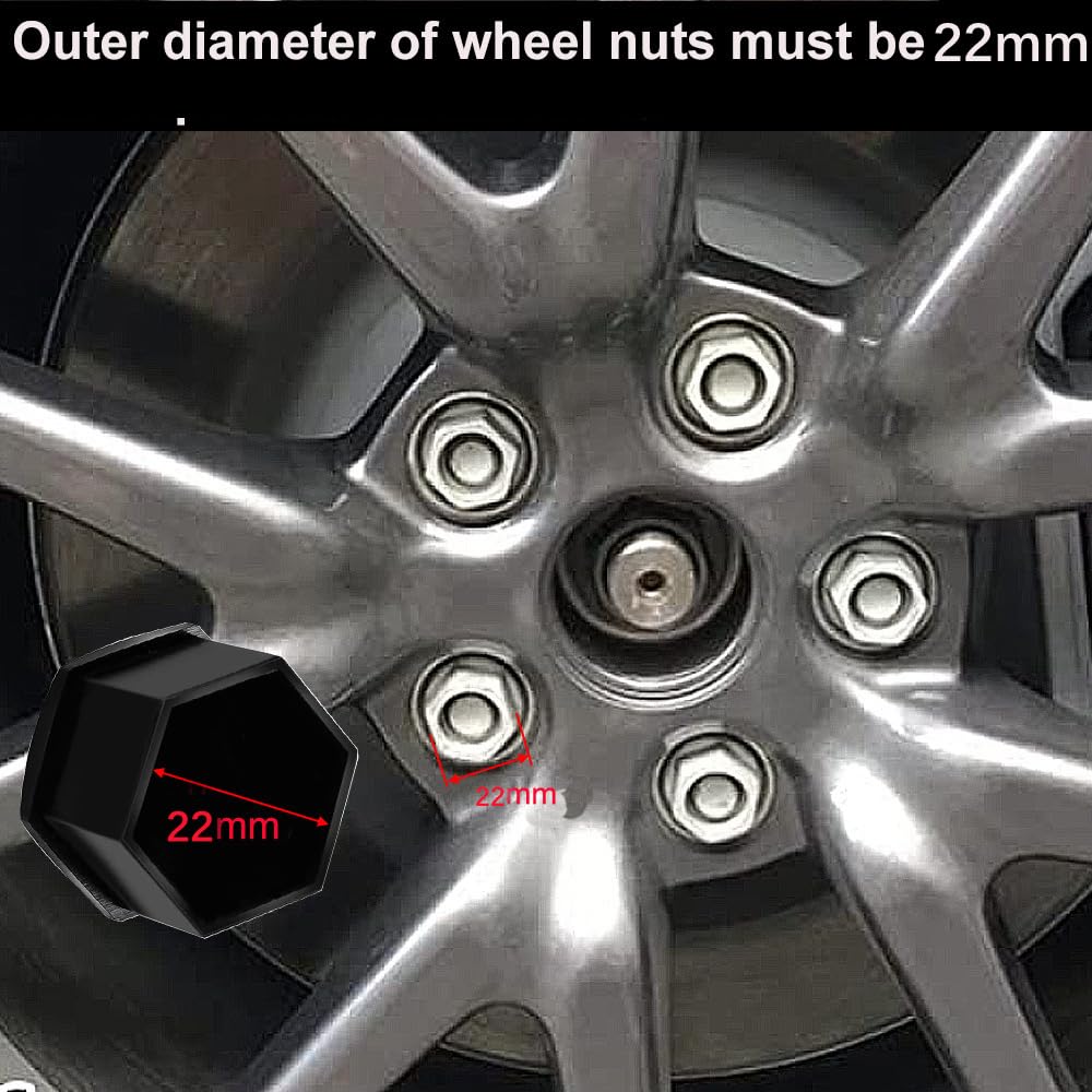 20 pezzi tappi per bulloni 17 19 21 MM accessori per parti di