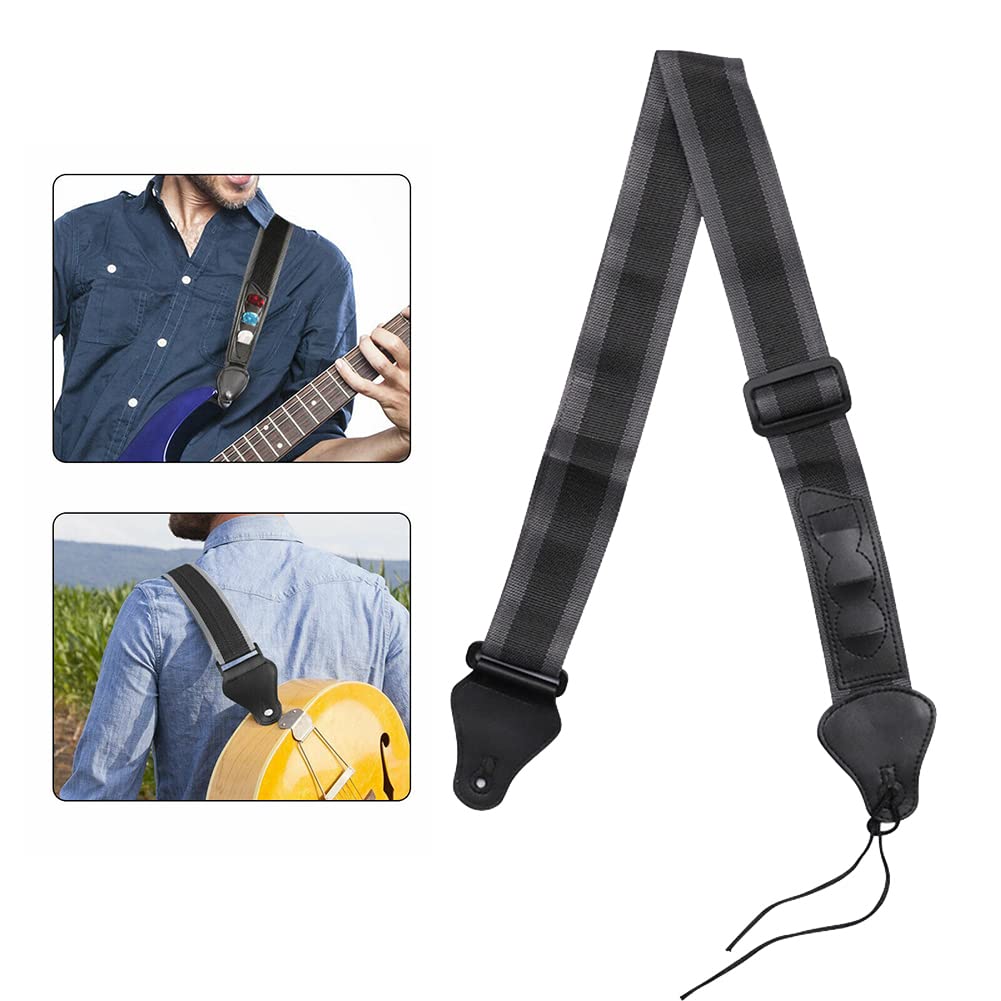 Tracolla Per Chitarra Regolabile 60-105cm - Per Chitarre Acustiche, Elettriche E Ukulele - Foto 3