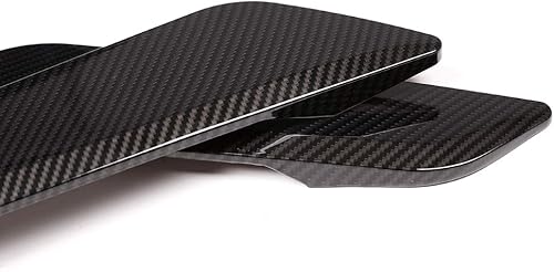 Miniatura 7 de YIWANG Estilo de fibra de carbono ABS ala lateral ventilación de aire cubierta 2 unids para BMW 5 serie G30 2017 2018 2019 accesorios de coche