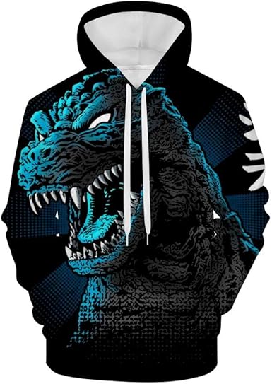 Godzilla hoodie amazon Clearance