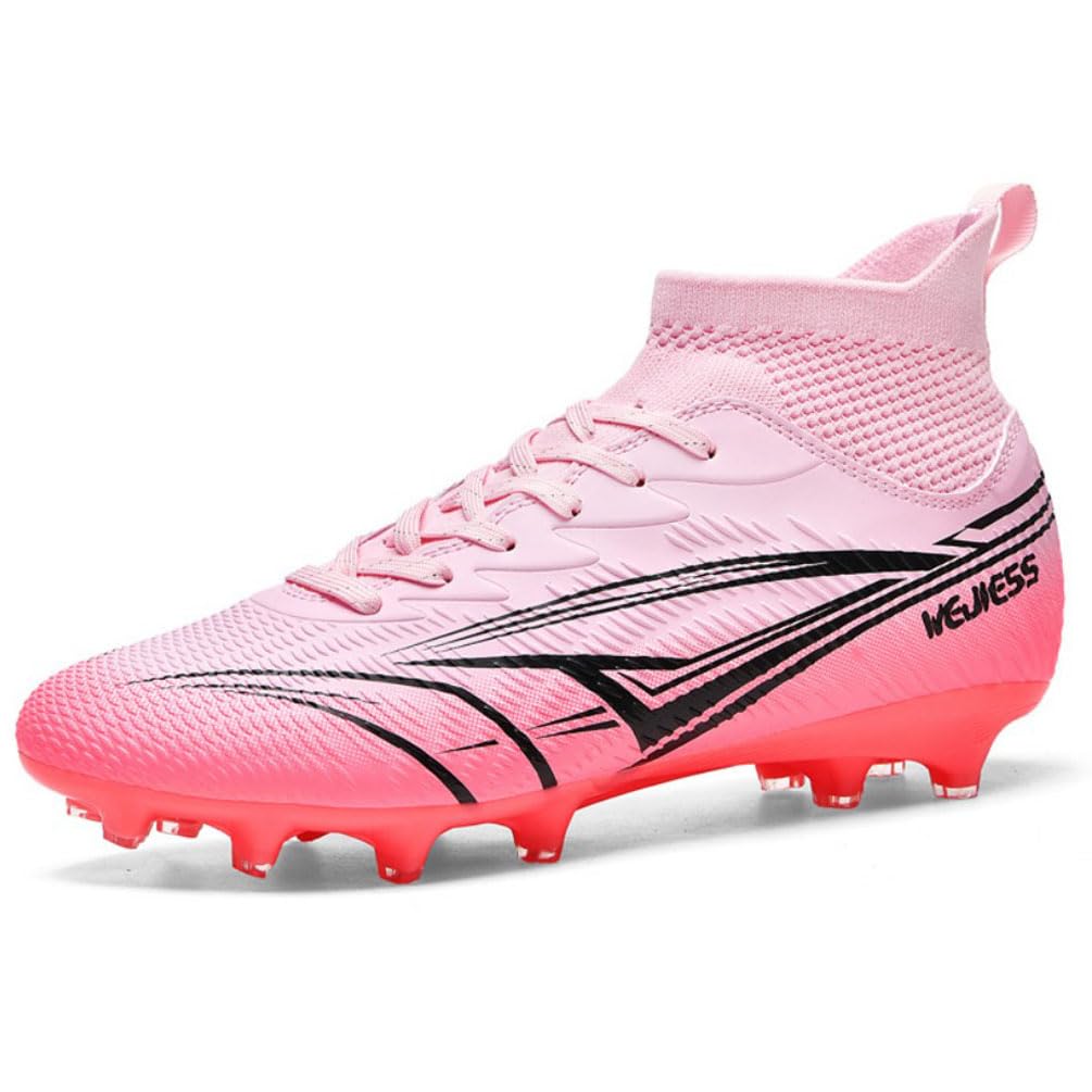 Fußballschuhe Herren High Top Jugendliche Athletics Trainingsschuhe Outdoor Sport Professionelle Kinder Fussballschuhe Kunstrasen Football Shoes Fußball Stiefel Unisex
