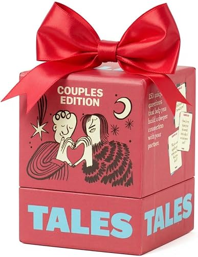 TALES 150 tarjetas de inicio de conversación, edición para parejas, juegos para adultos, ideas para citas, aniversarios y tiempo de calidad juntos,