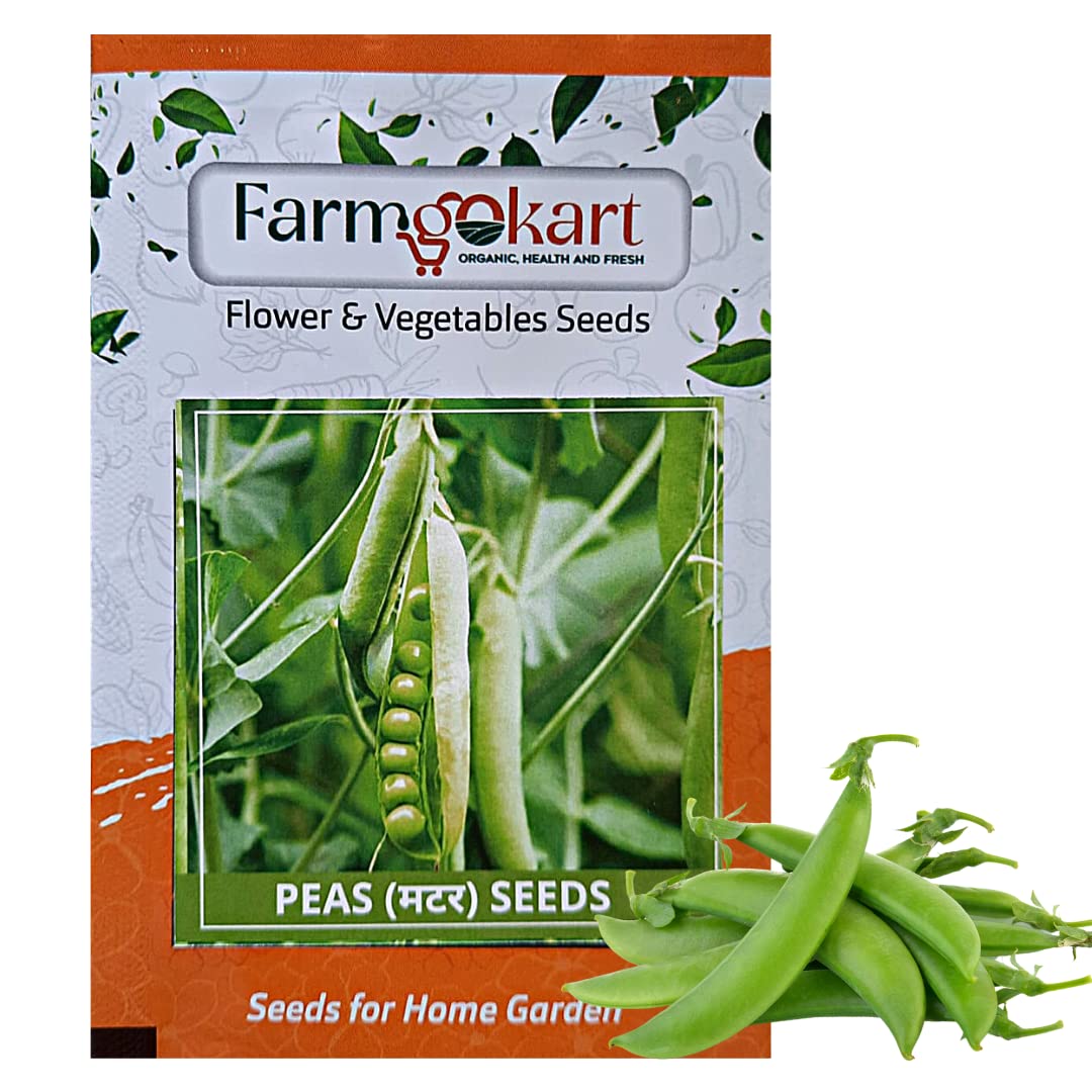 FARMGOKART 10 Gms - PEA (MUTTER) SEEDS, Vegetable Seeds for Home Gardening, Farming, Hydroponics and Poly Houses (B0BTYMJN6H) Amazon Price History, Amazon Price Tracker