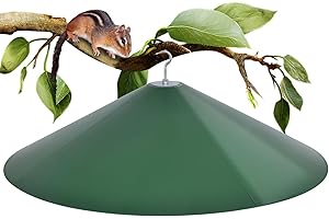 24-Inch Effective Squirrel Barrier for Bird Feeders