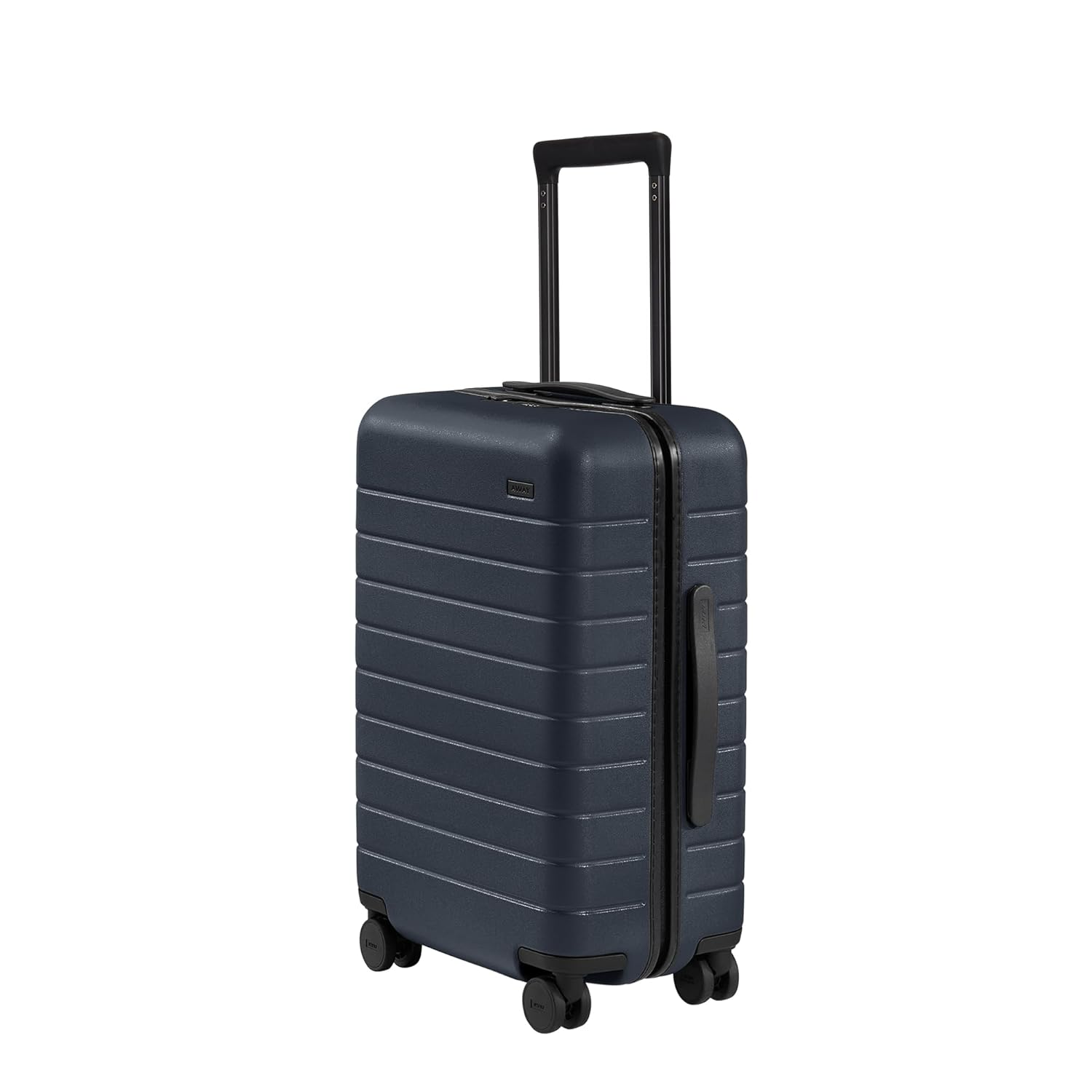 Away Bigger Carry-On Luggage Lightweight Hardside Large Suitcase with Spinner Wheels TSA Lock Airline Approved Navy Blue