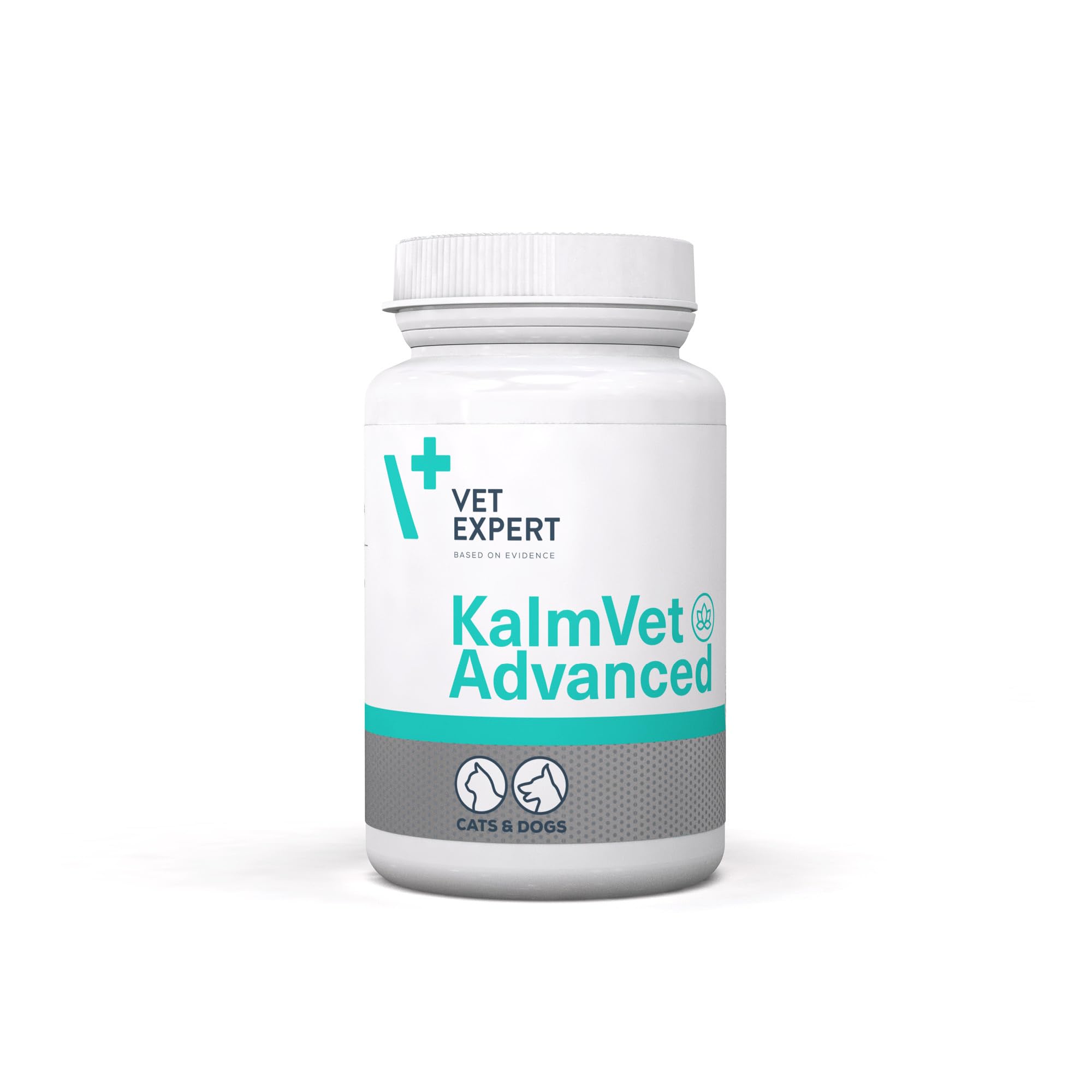 VetExpert KalmVet Advanced | 60 cápsulas | Suplemento alimenticio para Perros y Gatos | con Valeriana y Triptófano