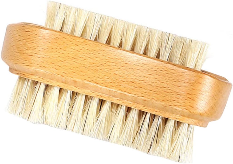 Wooden Nail Brushes Cleaning Bristle Nail Brushes Manicure Pedicure