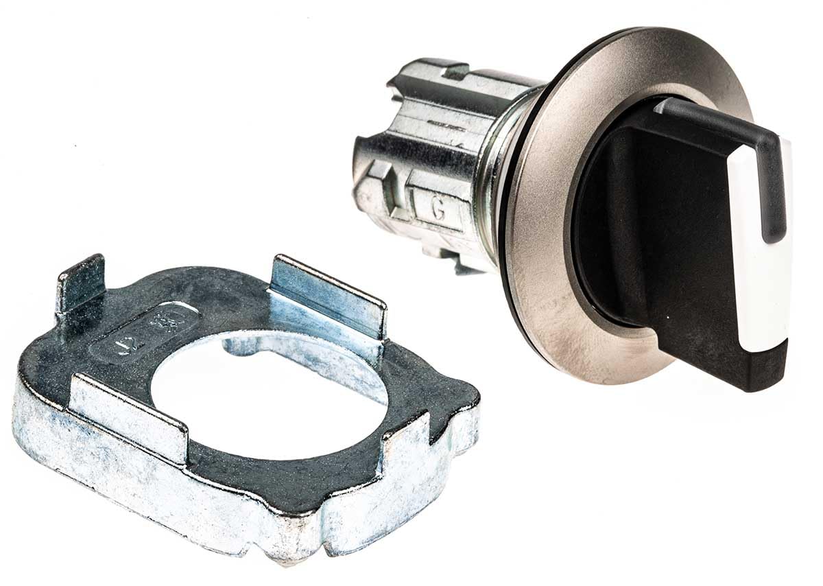 Siemens Sirius ATC selector noir blanc bouton commande rotatif industriel