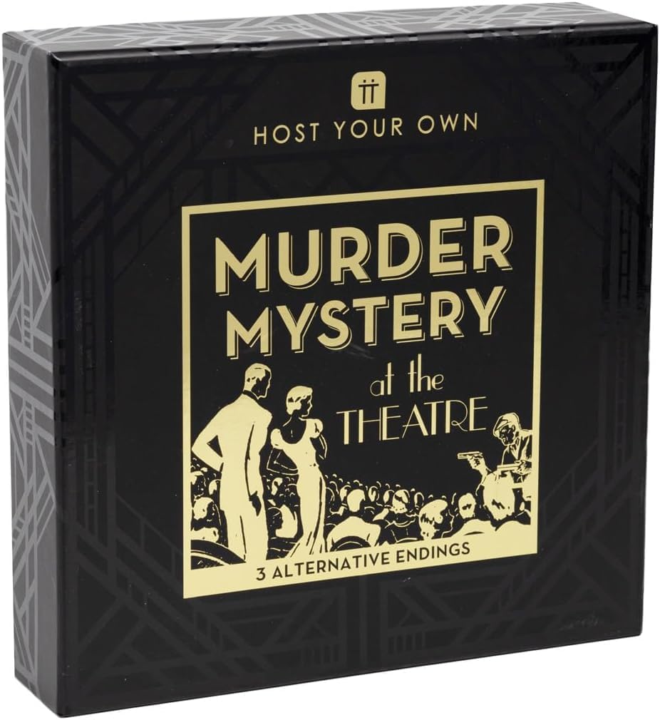 Talking Tables Host Your Own Murder Mystery Game, 5-12 Players, 1920s Dinner Party