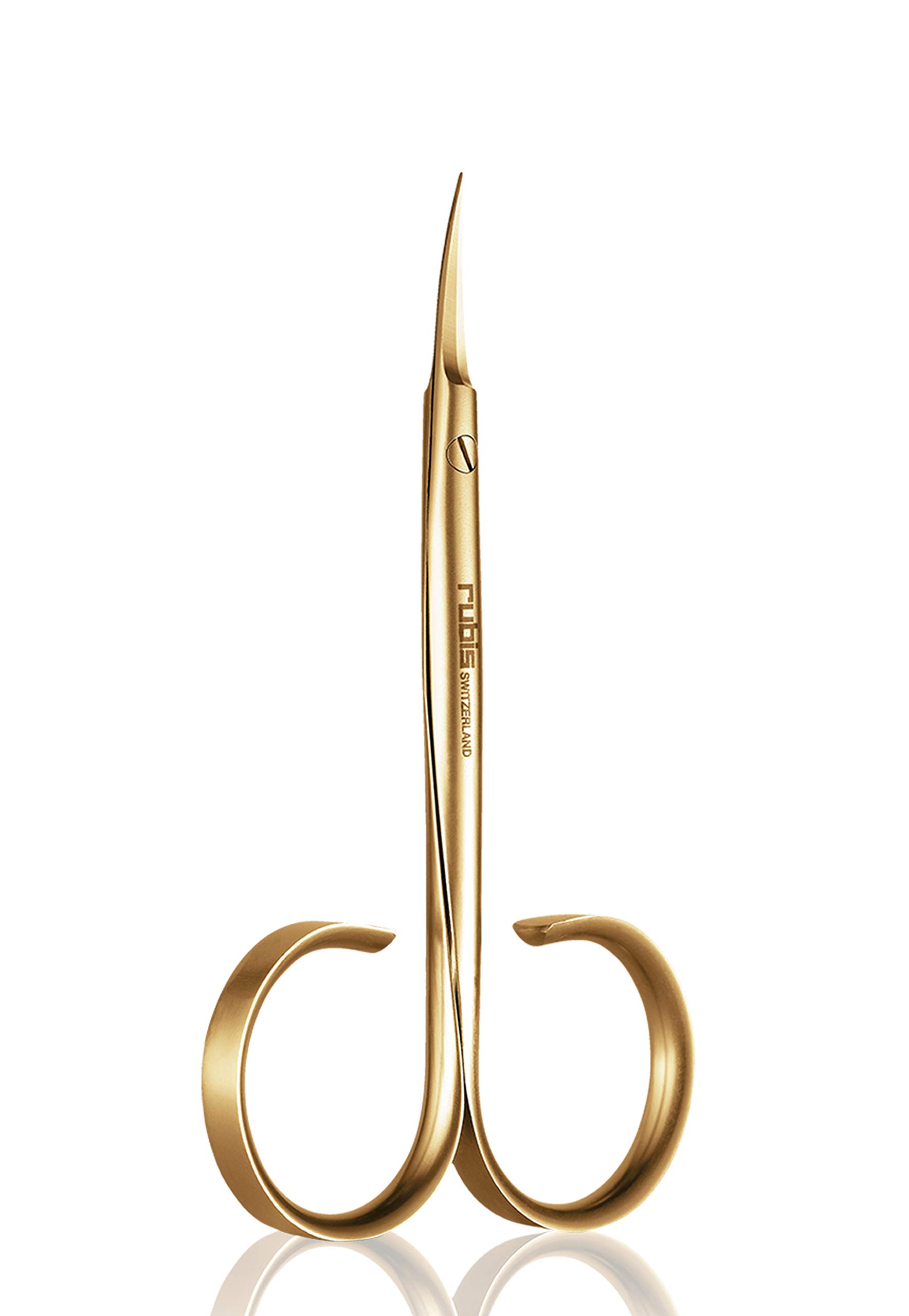 Rubis Colibri - Tijeras para cutículas, color dorado