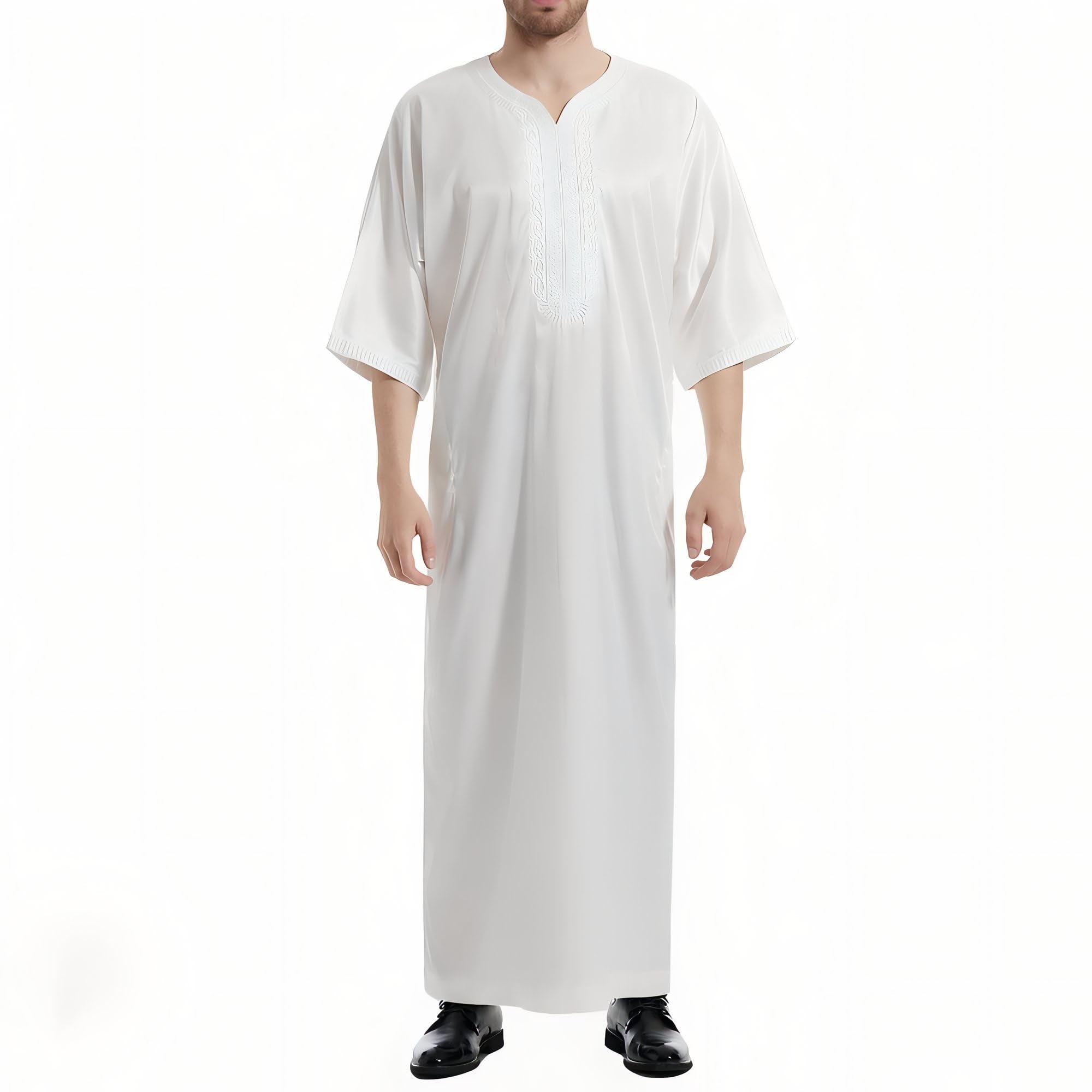 Caftán para Hombre – Túnica Musulmana Abaya Djellaba