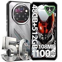 Amazon | [5G タフネススマホ Android 15] OUKITEL WP62 48GB RAM+