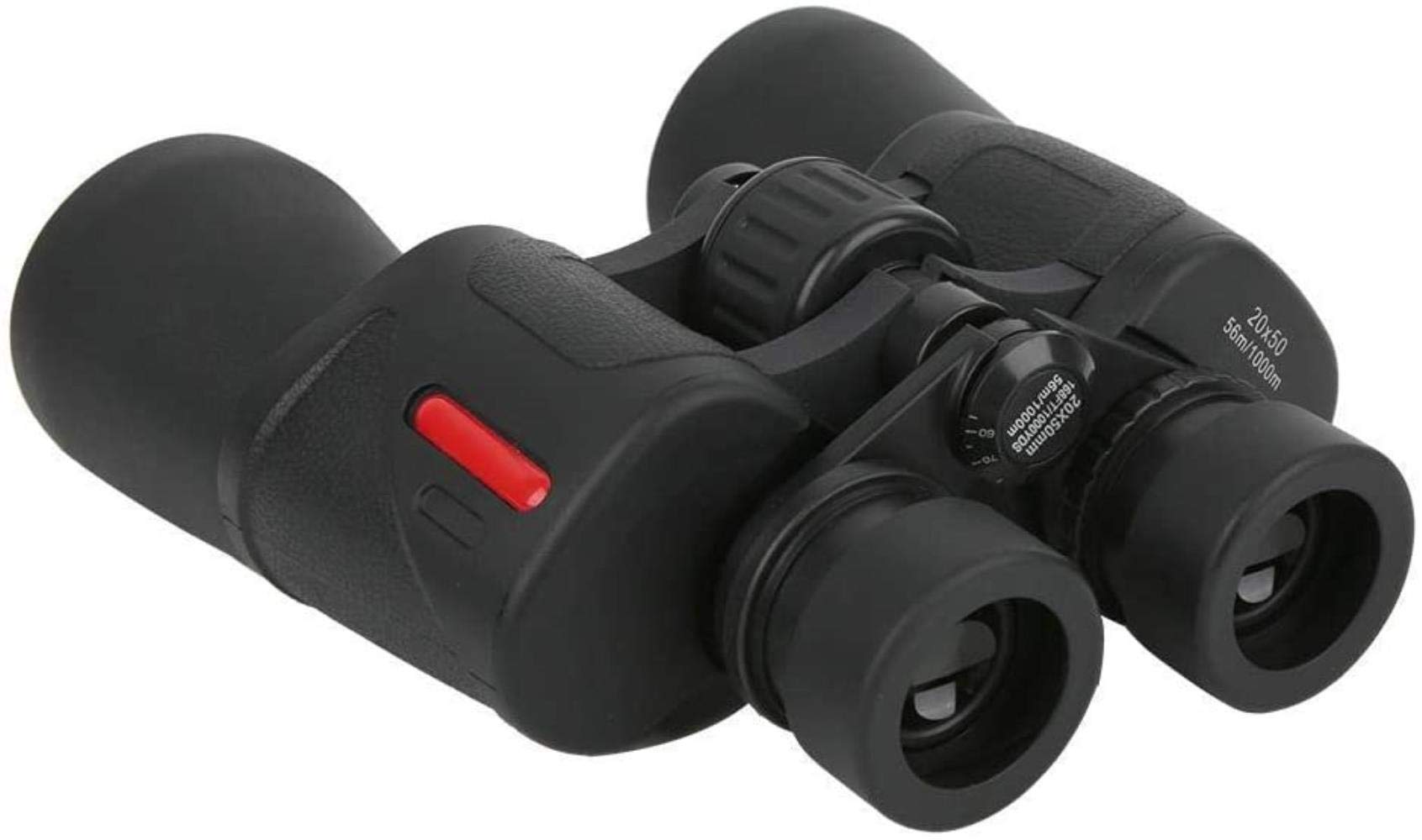 Telescopio Binoculares Alta Potencia Telescopio Binocular HD 20x50 High Times, visión Nocturna/Prisma BAK4/Gran Angular/Impermeable Viajes/Exteriores Interiores/Exteriores
