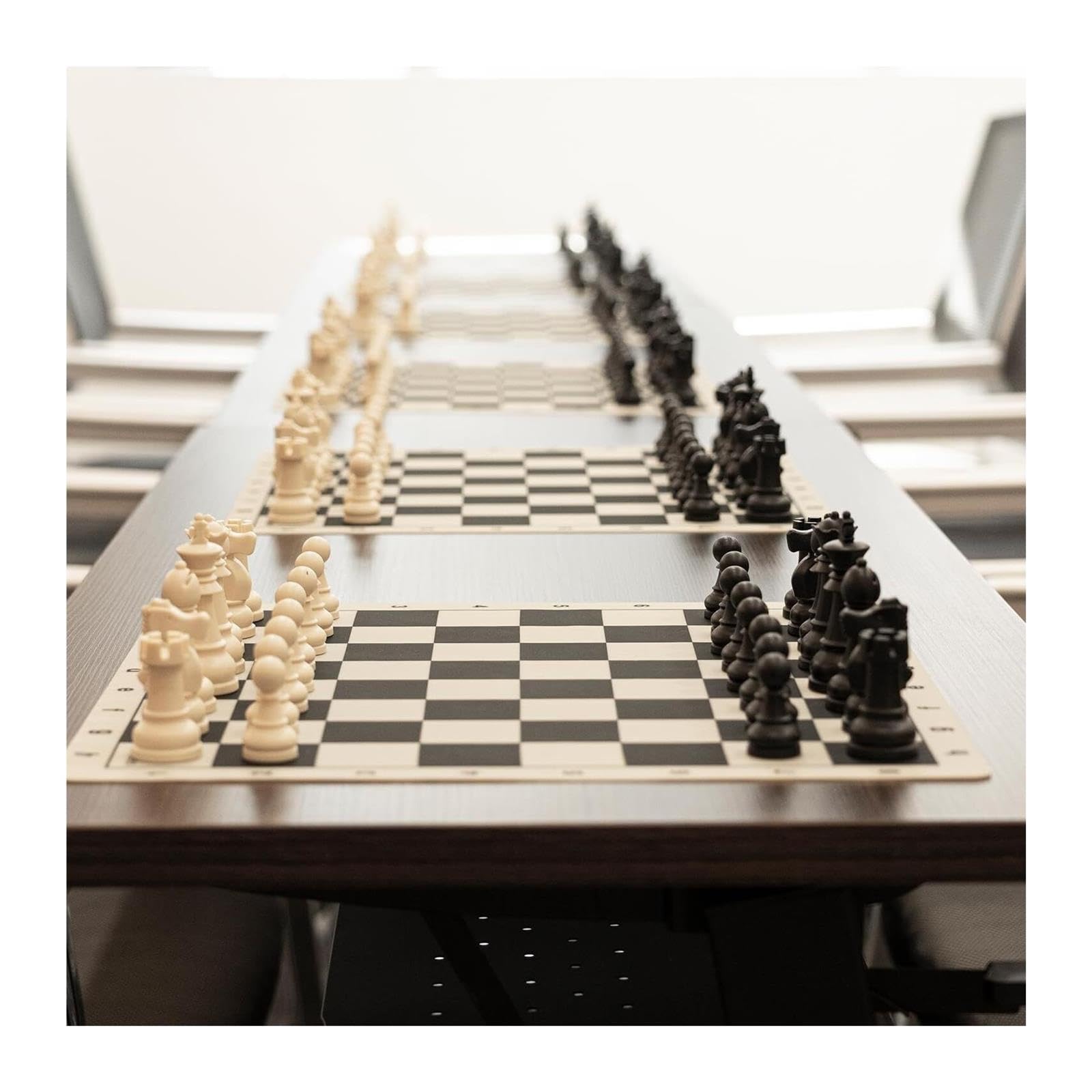 Jeu d'échecs Échiquier Pliable en Silicone échecs