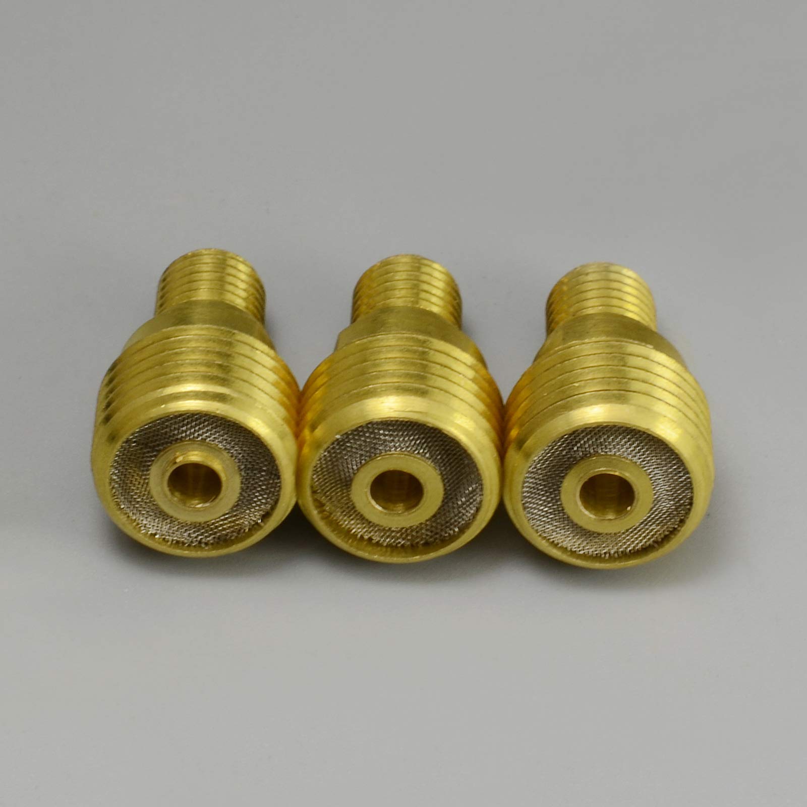 45 V45 3.2 mm 1/20,3 cm TIG gas Lens Collet Body Fit SR dB Pta WP 9 20 25 TIG torcia 3PK
