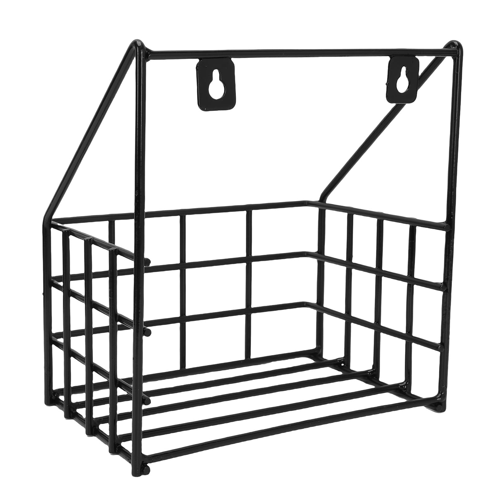 banapoy Comedero de Heno de Pared, Organizador de Establo de Caballos de Metal, Cesta de Almacenamiento para Colgar en la Pared de Ganado, Estante de Heno para Caballos de Ovejas, Cabras, Cesta