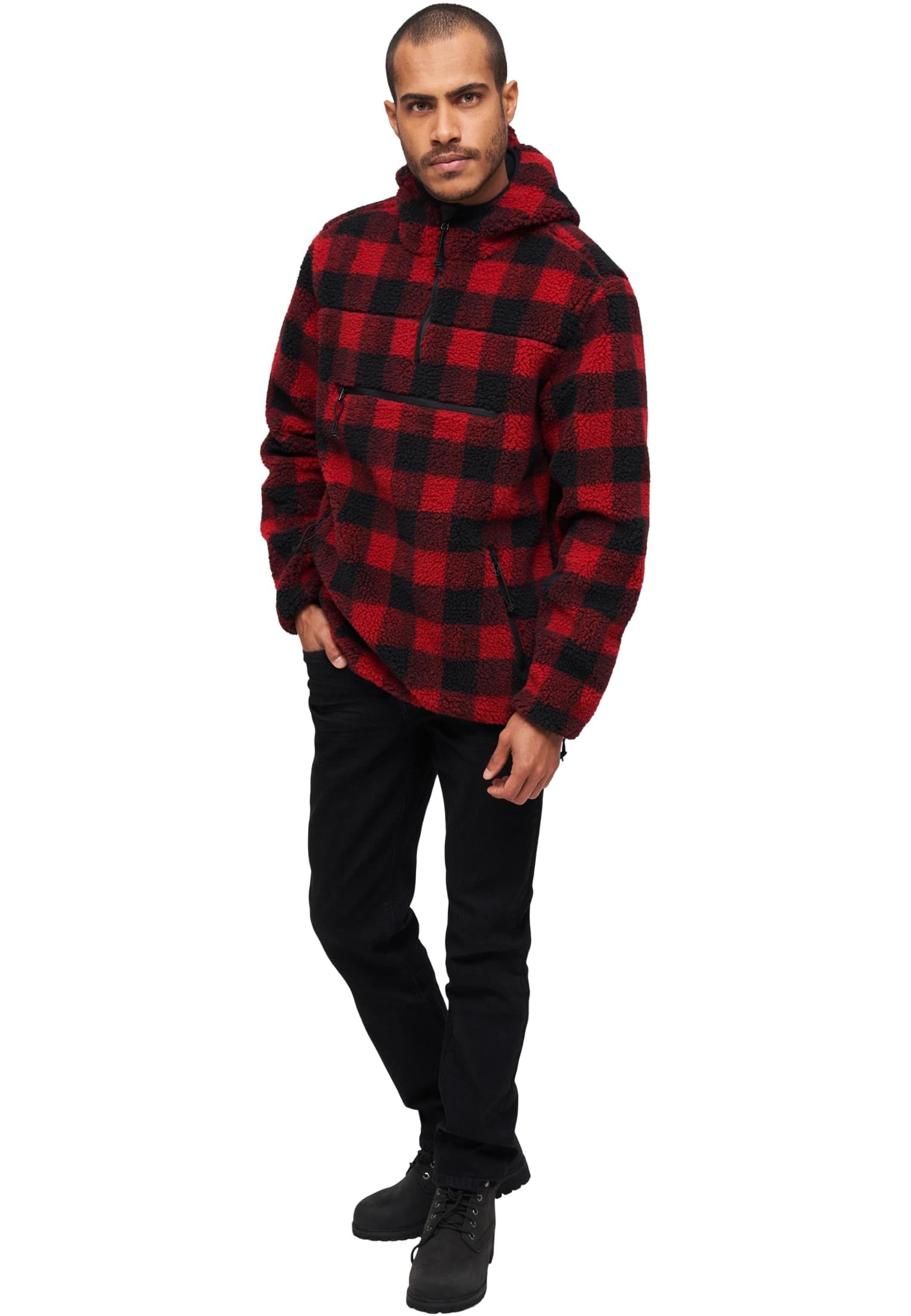 Brandit Sweter Mężczyźni Teddyfleece Worker Pullover