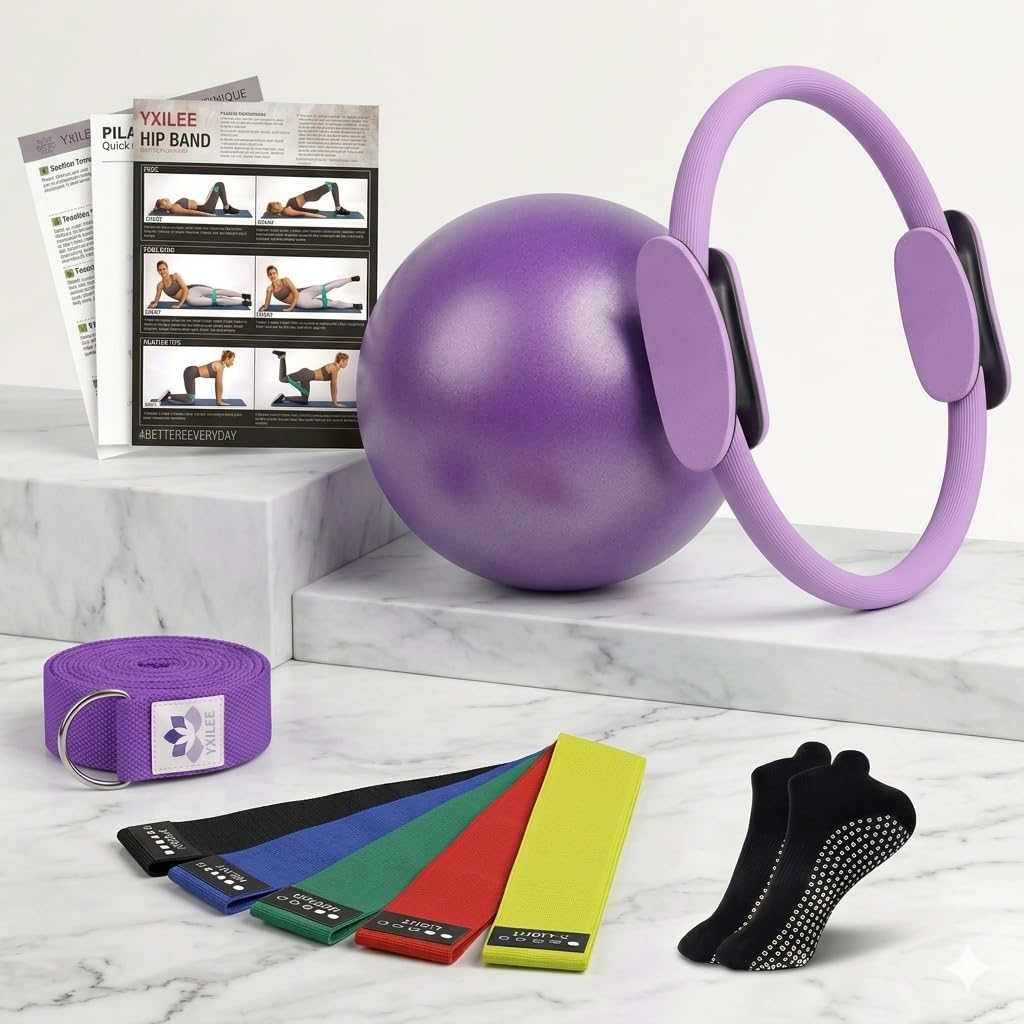 YXILEE Pilates Ring Circle Set