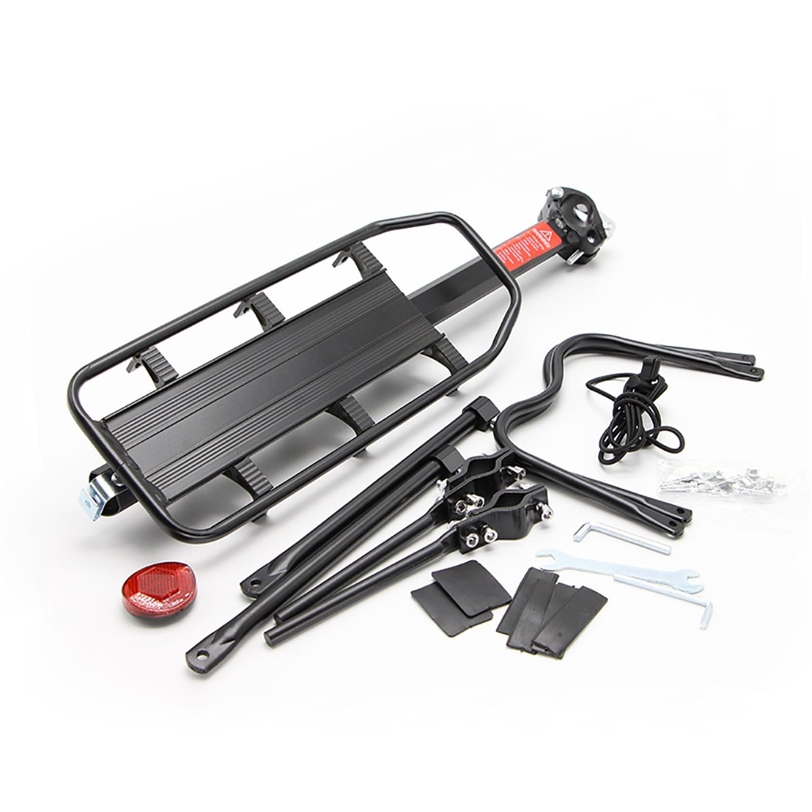 Fiets Bagage Rack Fietsenrek Aluminiumlegering 50KG Bagage Cargo Zadelpen Rack Achter Rack Fiets Release Achterrek Accessoires Fiets Achterdrager