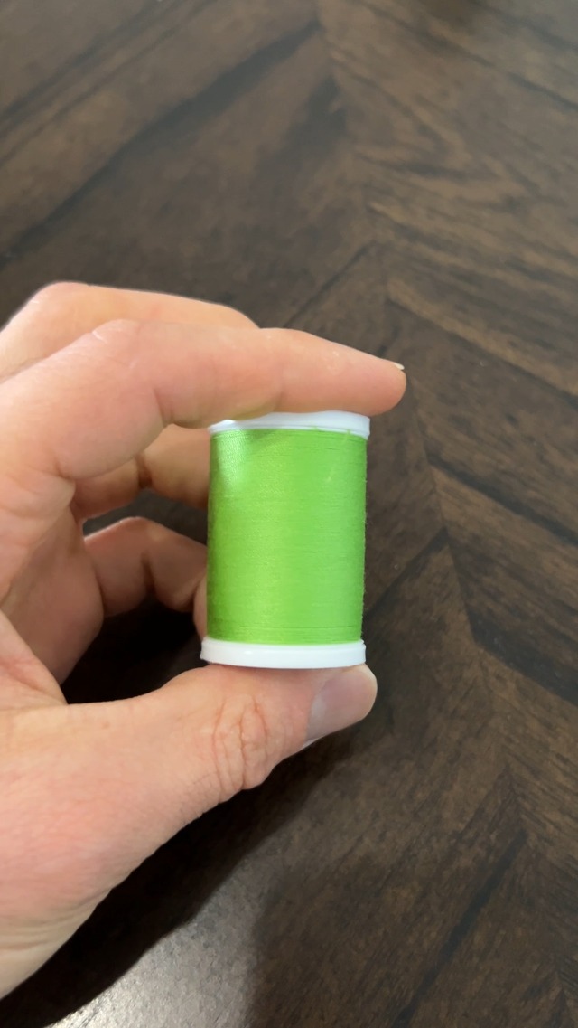 Hilo de costura Coats & Clark 250 yardas verde lima miniatura 2
