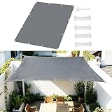 vele per 470 usate 【Rete Ombreggiante】: Avete bisogno di protezione solare per il vostro giardino, terrazza o campeggio, la tenda parasole è la soluzione perfetta. Riduce efficacemente il calore nelle aree abitative esterne e può anche proteggere la tua privacy in una certa misura. La vela ombreggiante è un valido aiuto per la vita estiva. Le 4 corde e fascette incluse possono essere montate su un albero, una ringhiera o una parete