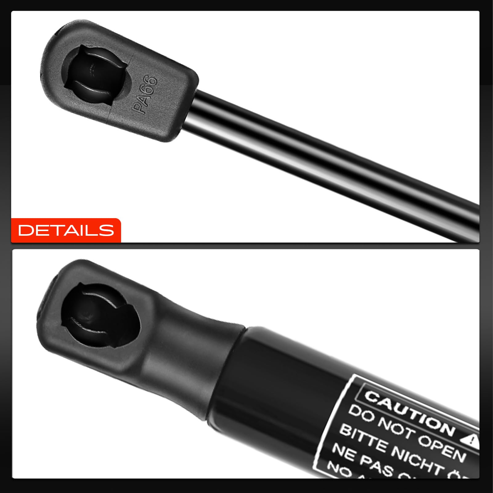 Frankberg 2x Molle a Gas Portellone posteriore Compatibile con Modus/Grand Modus F/JP0 1.2L-1.6L 2004-2025 Replace# PGS395340