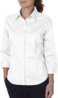 Van Heusen 13V0527 - Vestido de sarga para mujer