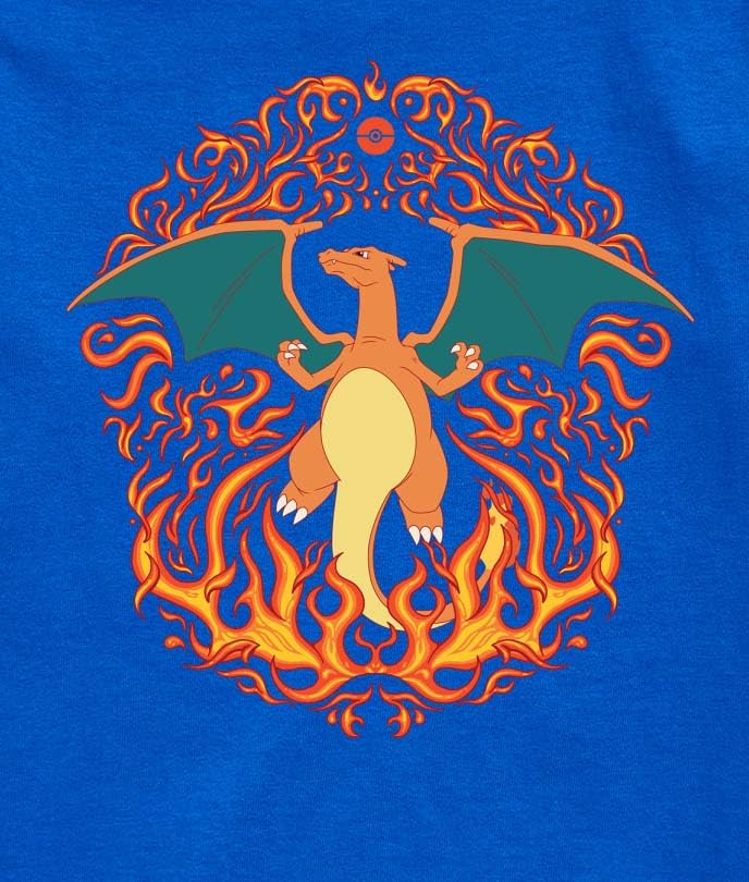 Pokémon - Charizard Flame Ornamental - Toddler and Youth Short Sleeve T-Shirt3