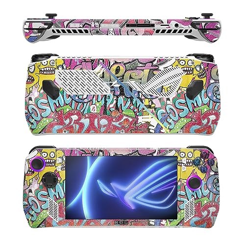 Image of MightySkins Skin Compatible with Asus ROG Ally - Puppy Fall | Protective, Durable, and Unique Vinyl Decal wrap Cover | Easy to Apply, Remove, and Change Styles