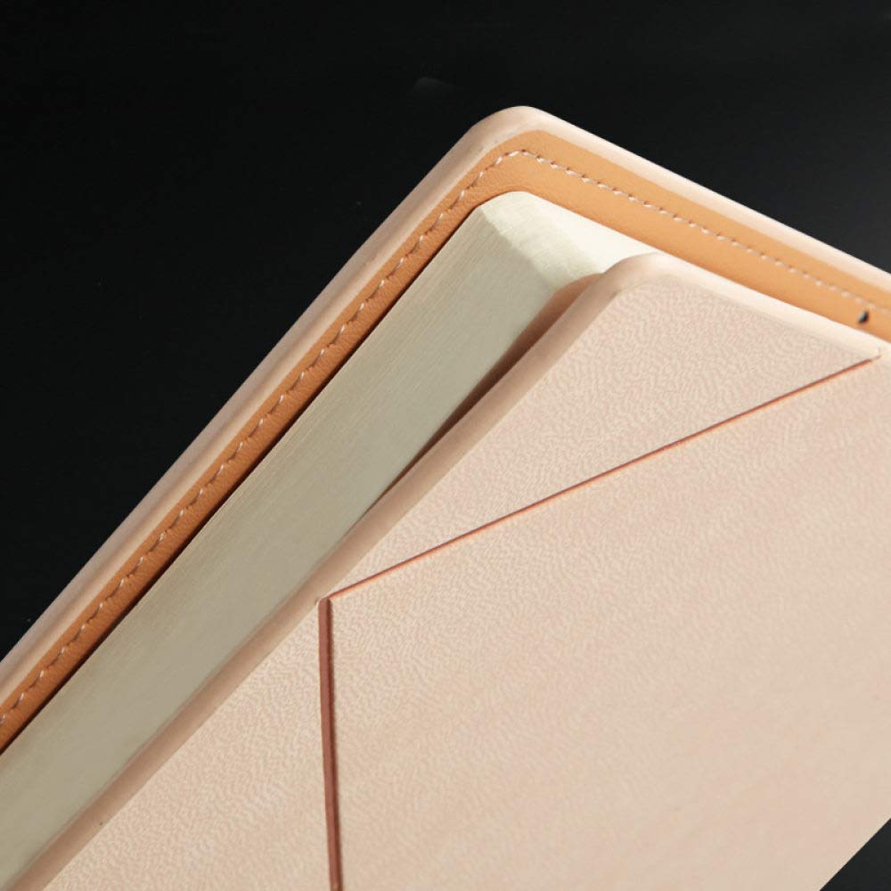 A5 Business Notizbuch PU-Leder Tagebücher Mehrfarbige Magnetschnalle Tagebuch Planer Haushaltsbuch Büro Schulbedarf Schreibwaren,E,2St