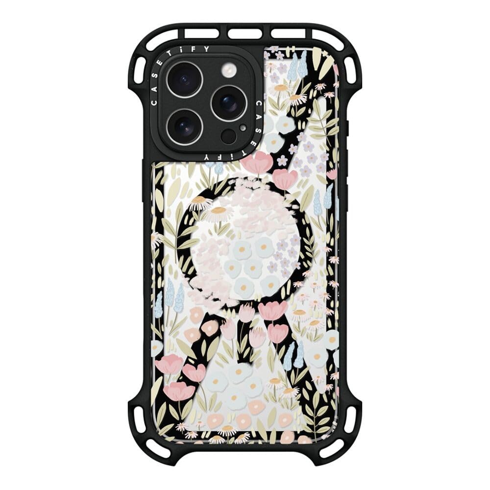 Coque iPhone 16 Pro Max CASETiFY Ultra Bounce transparente de qualité militaire