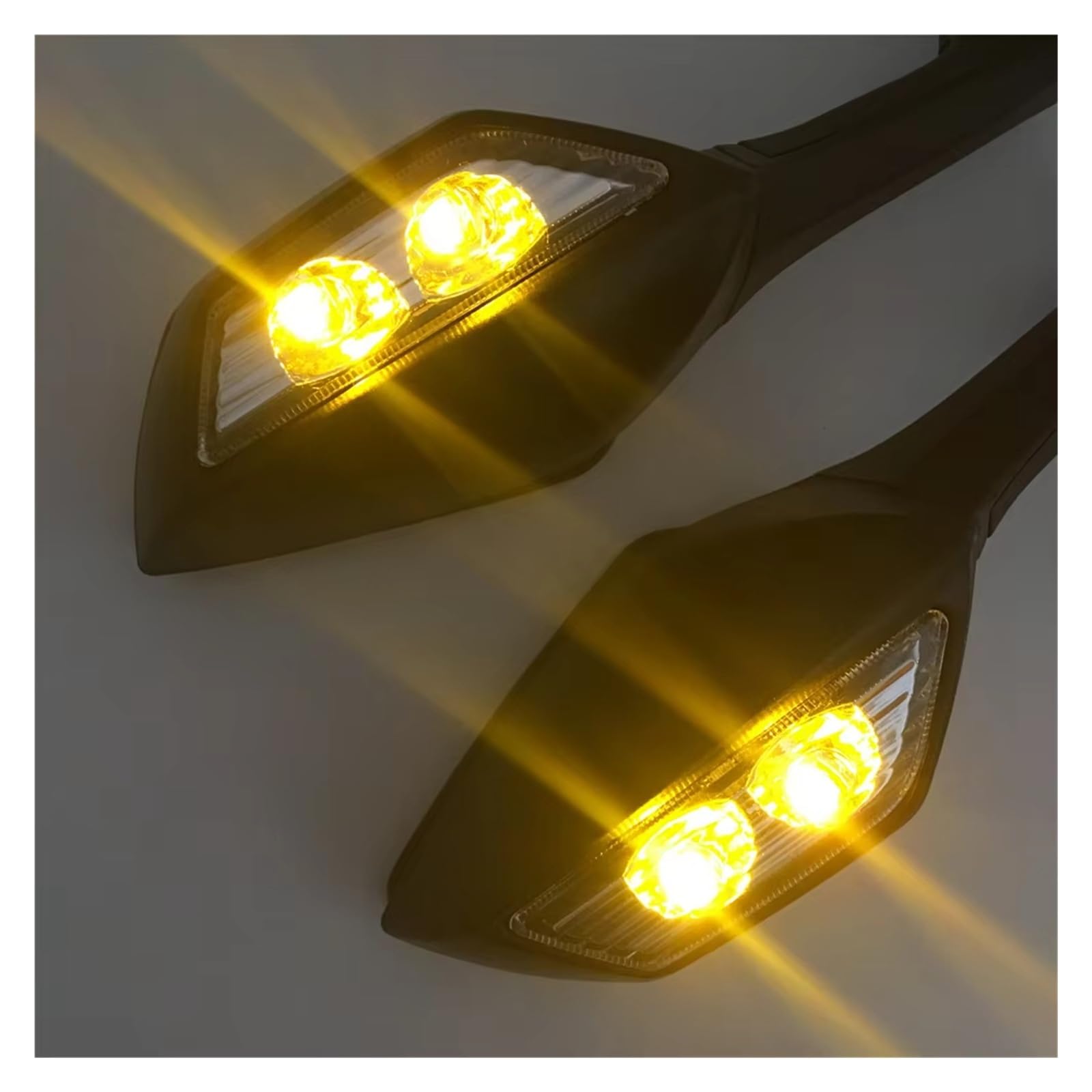 Espejos Motocicleta Para KAWASAKI Para NINJA Para ZX10R Para ZX-10R Para ZX Para 10R 2011 2012 2013 2014 Espejo Motocicleta Señales Luz Giro LED