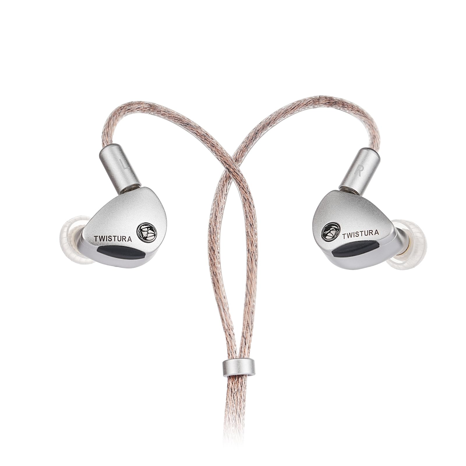 Woodnote Flagship - Auricular dinámico de diafragma con cable HiFi de 10 mm, monitor intraural para cantante